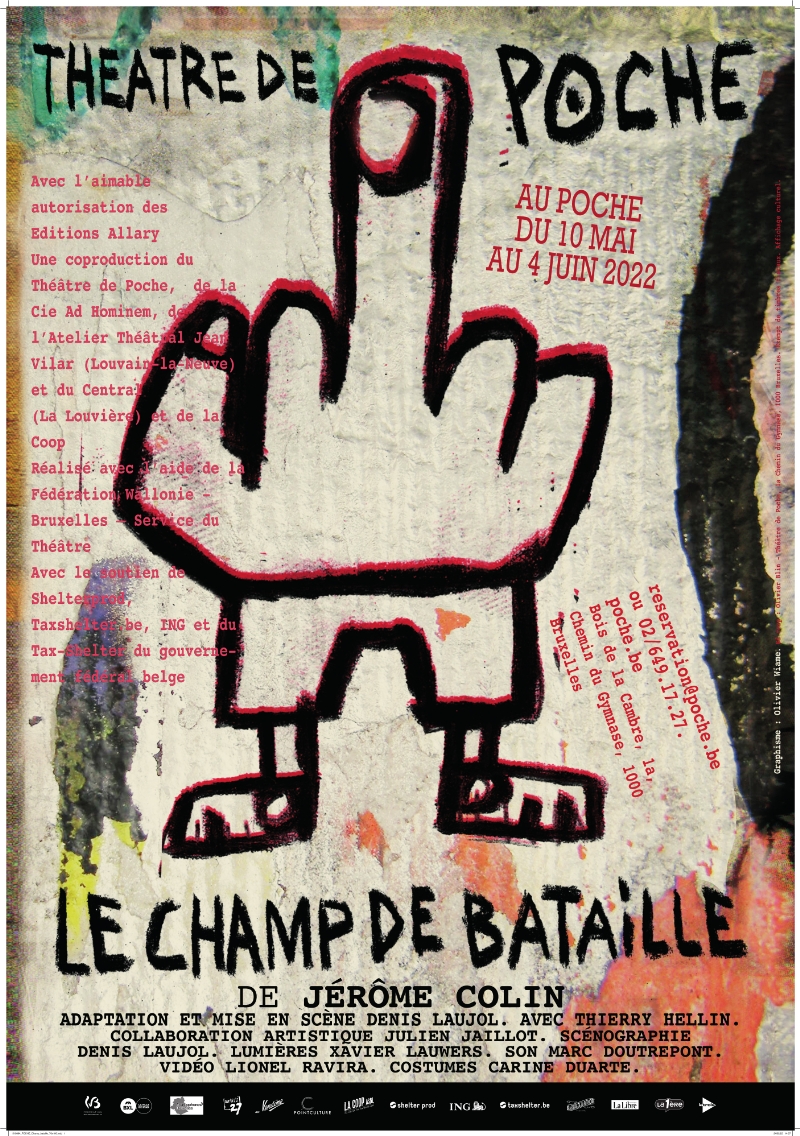 Concours : 5X2 places pour la pièce : « Le champ de Bataille « le mardi 17 mai à 20H30