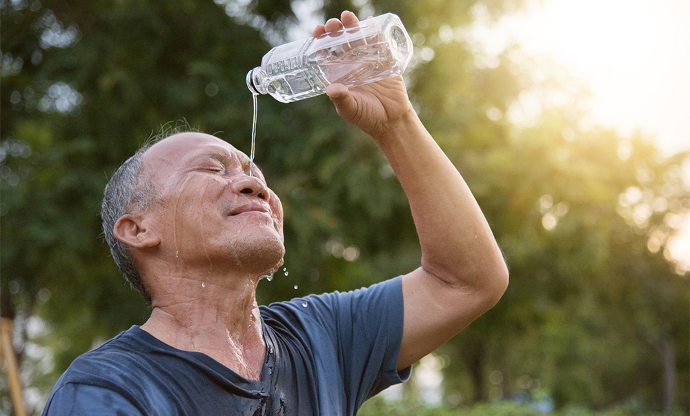 Canicule et seniors : Les bons gestes