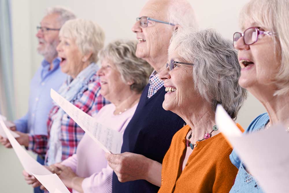 Intégrer une chorale pour seniors